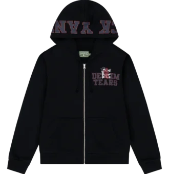 Black Yankees Zip Hoodie